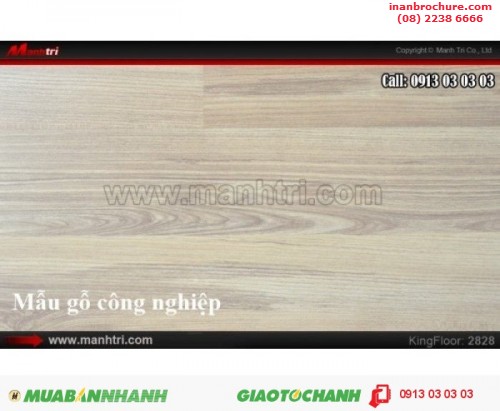 Giá sàn gỗ công nghiệp - Công ty Sàn gỗ Mạnh Trí, 128, Tiên Tiên, InAnBrochure.com, 25/12/2015 18:09:29